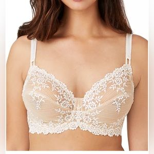 WACOAL, Embrace Lace Underwire Bra 65191, 36DDD, NUDE/IVORY- NUDE 01